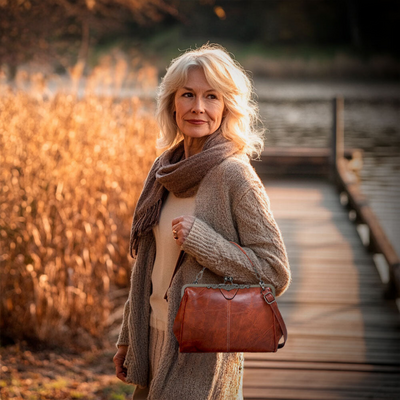 Галина | Винтидж елегантна чанта с вечен чар