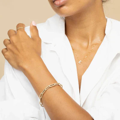 Накит с инициали "Любовно писмо" | Злато