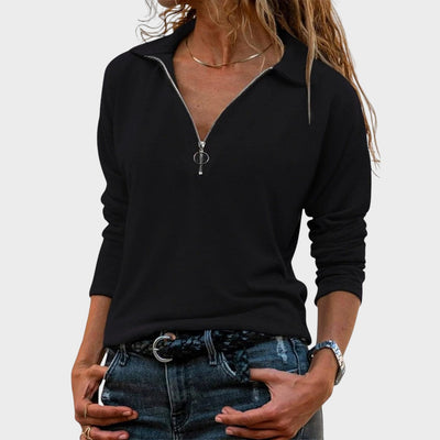 Калина - Блузи с половин цип