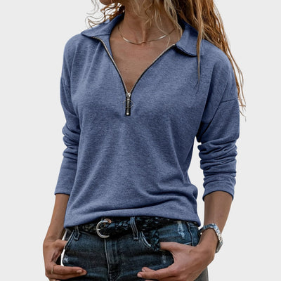 Калина - Блузи с половин цип