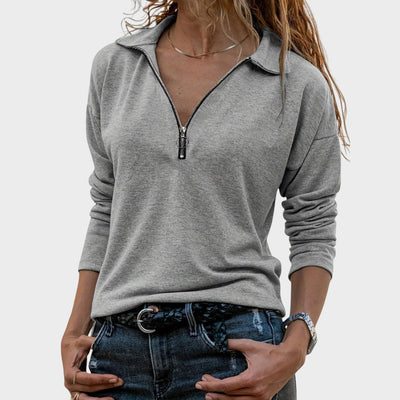 Калина - Блузи с половин цип